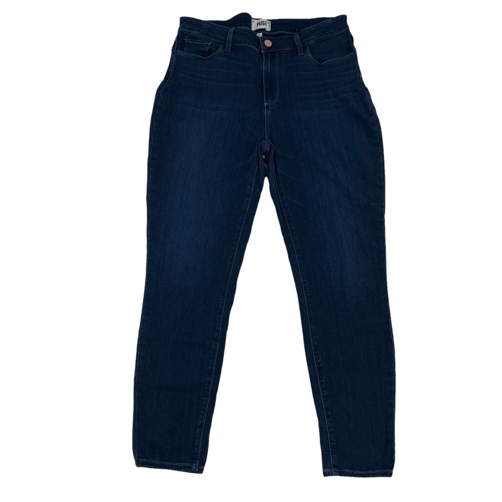 PAIGE Blue Verdugo Ankle Jeans Size 31 Women's